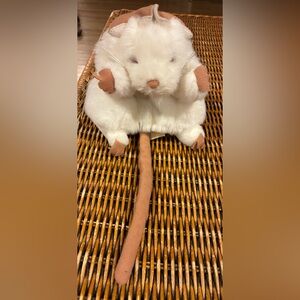 ⭐️3/$15⭐️Folkmanis white mouse hand puppet